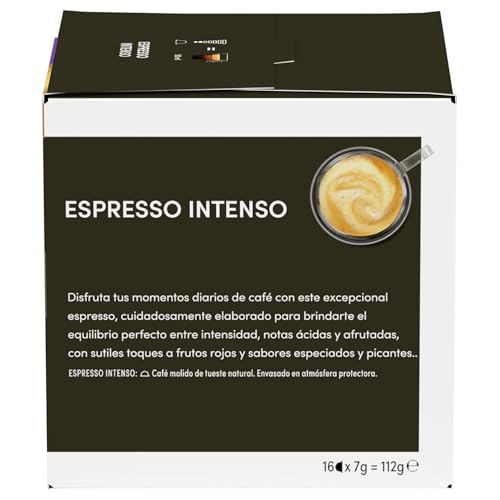 Image of Nescafe Dolce Gusto Espresso Intenso Coffee Capsules By Cougar | Intensity 7 | Rich & Full-Bodied Aroma | Arabica & Robusta Blend | Compatible with Dolce Gusto Machines | 16 Pods Pack | Premium Espresso Experience - (IMOPRTED-USA)
