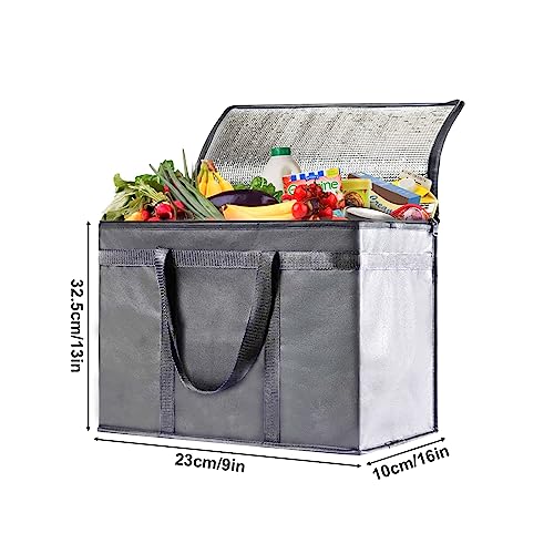 Torba chłodząca 30 l, duża torba chłodząca, składane pudełko chłodzące, termiczna torba na żywność izolowana torba piknikowa na lunch