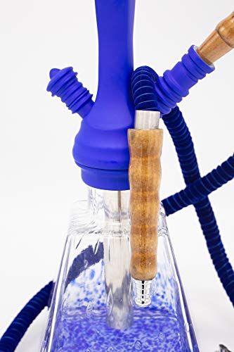 NEUE design extra Stabil Shisha set, Wasserpfeife set, Aluminium, Wasserpfeife Komplettset, Hookah set ca. 48 cm mit 1… – Bild 5