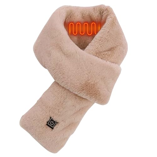 Sucritude Écharpe Chauffante Électrique Usb, Tour De Cou Chauffant Cervicales Électrique, 3 Niveaux De Chauffage, Lavable Écharpe Chaude Hiver Cou Chaud, Pour Cadeaux De Vacances Pour Homme Et Femme