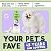 TropiClean Whitening Dog Shampoo, Professional Dog Shampoo, Whitening & Brightening, For All Coat & Color Types, Puppy Safe, Made in USA, 1 Gallon
