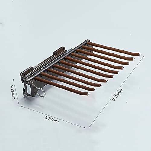 Rangement de pantalons extensible et gain de place pour optimiser les placards - 3