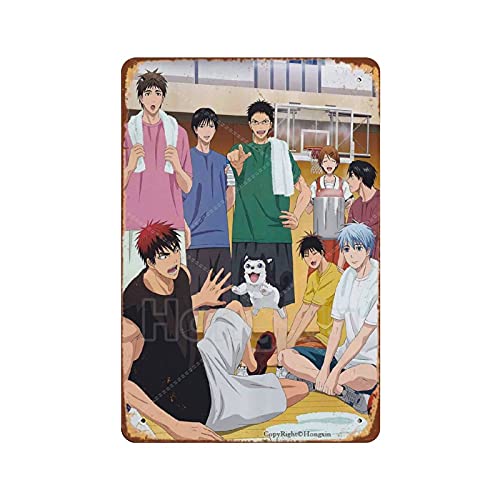 黒子のバスケ-23 レトロな鉄の絵画ブリキの壁の看板警告サイン金属プラークポスターバーカフェのアート装飾 黒子のバスケ-23 レトロな鉄の絵画ブリキの壁の看板警告サイン金属プラークポスターバーカフェのアート装飾