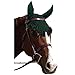 Intrepid International Fancy Ear Nets for Horses, Hunter Green