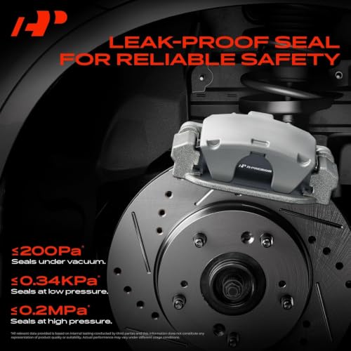 Image of A-Premium Rear Left Driver Disc Brake Caliper with Bracket | Compatible with Chrysler, Dodge, Jeep and Mitsubishi Models - 200, Sebring, Avenger, Caliber, Compass, Patriot, Lancer