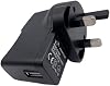 Multibao USB Power Adapter, UK Mains Charger, 5V 2A USB Plug, 5V 2A UK 3 Pin USB Charger Wall Plug Power Adapter for Tablet PC Ebook Reader, USB Fan, Mirror Lights