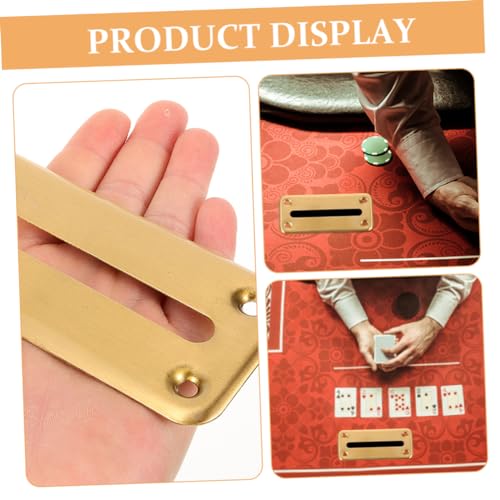Caja decorativa de acero inoxidable para monedas 2 piezas miniatura 2