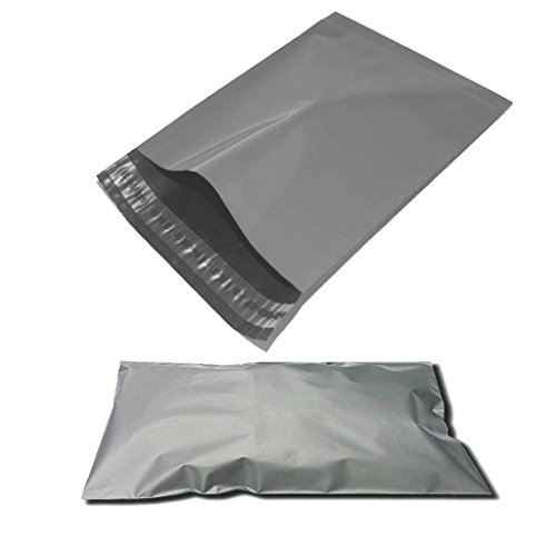 Pochettes postales imperméables grand format gris 40x53 cm adhésif puissant