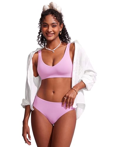 Image of CRZ YOGA Mid Waisted Bikini Bottoms