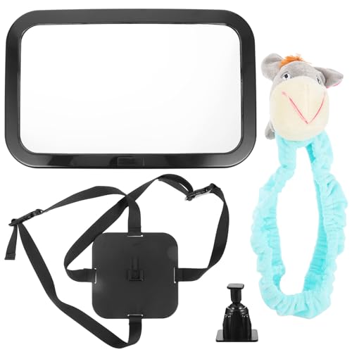 SOIMISS Specchietto Retrovisore Interno Auto per Sedile Posteriore Specchio Osservazione Sicuro e Durevole Design Semplice e Ampio Campo Visivo