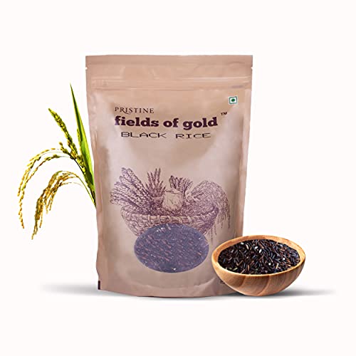 Image of PRISTINE Fields of Gold Black Rice, 1kg each - Pack of 4