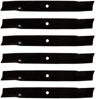 (6 Pack) Premium Replacement High Lift Lawn Mower Deck Blade fits Oregon 91-509 92-037 92-038 92-159