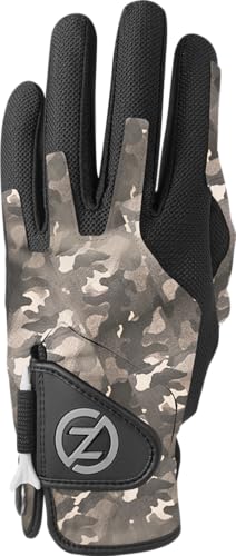 Image of Zero Friction Men's Compression-Fit Synthetic Golf Glove, Universal Fit