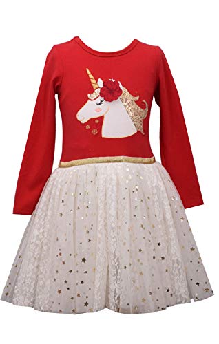 christmas unicorn dress Buy Navy Unicorn Christmas Long Sleeve Jersey Dress (3-16yrs) from Next USA