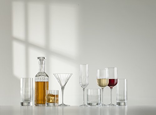 Luigi Bormioli Bach 8.25 oz Martini Glasses, Set of 4, Clear