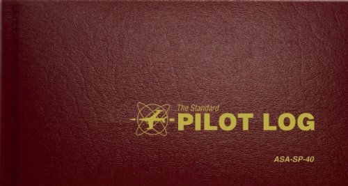 Portable The Standard Pilot Log (Burgundy) miniatura 1