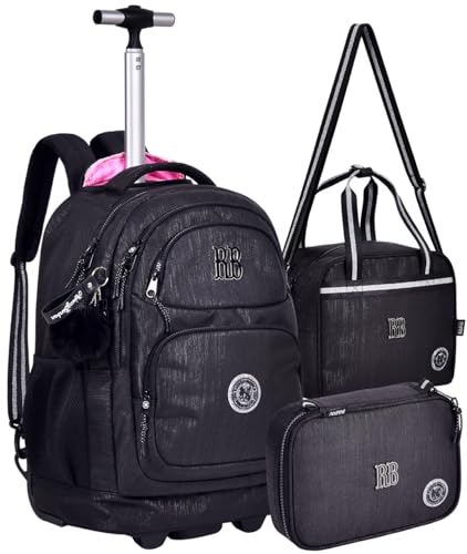 Kit Mochila Escolar Rebecca Bonbon Rodinhas Com Lancheira E Estojo Box RB Mala Rodinhas Bolsa De Costas Original