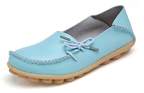 Image of VenusCelia Women's Breathable Comfort Walking Office Flat Loafer