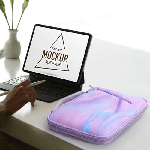Image of MoKo 9-11 Inch Tablet Sleeve Carry Case Padded Protective Bag with Handle