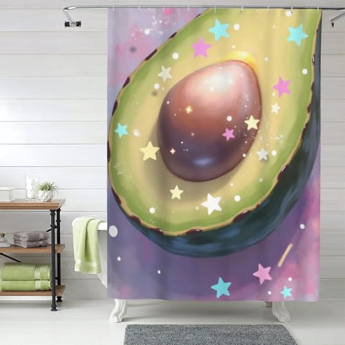 Rideau de douche avocat imperméable et épais lavable machine