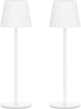 Klighten 2 Stück LED Dibare Akku Sandgrau Tischlap Produktbild-Vorschau 5