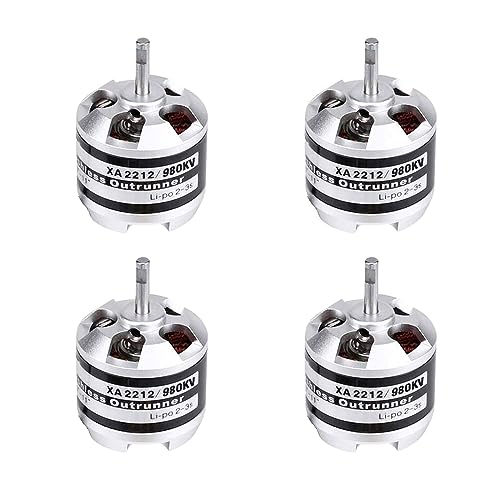 Moteur sans balais EMAX XA2212 980KV pour stabiliser un vol de drone