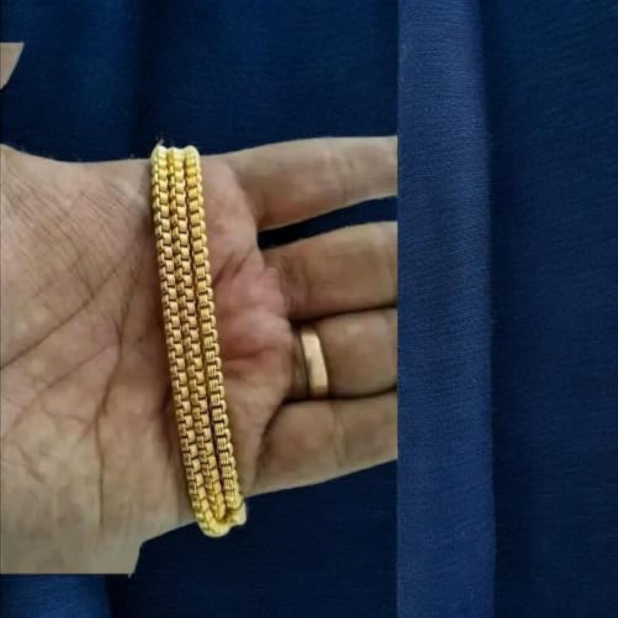 Latest 1 Gram Gold-Plated Chain 24 Inch