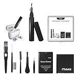 Premium Hörgeräte Reinigungsset - Kompatibel mit Wiederaufladbarem, Bluetooth, Oticon, Phonak, Hörgeräte Hinter Dem Ohr, Im Ohr Reinigung mit Stift, Spray, Bürste, Tuch, Hörgeräte Zubehör