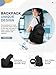 PAUBACK Black School Backpack for Girls Women Waterproof High School Book Bag Cute Backpack for Men Teens Boys, Lightweight Simple Middle School Back Pack Daypack