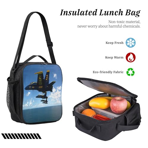 Airplane Aircraft 3Pcs Backpack Unisex Adjustable Backpacks,Travel Laptop Backpack 6