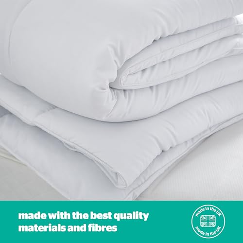 Couette en microfibre imitation duvet Silentnight 10.5 tog simple - 4