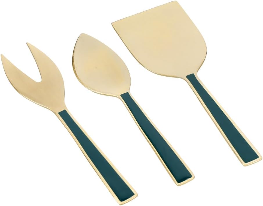 Artesà Stainless Steel Cheese Knife Set, 3 Pieces, Gift Boxed