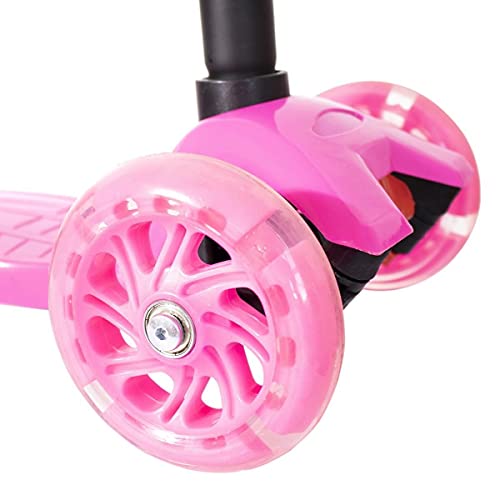 Patinete Infantil Importway 3 Rodas em Gel Freio BW-011 - Rosa