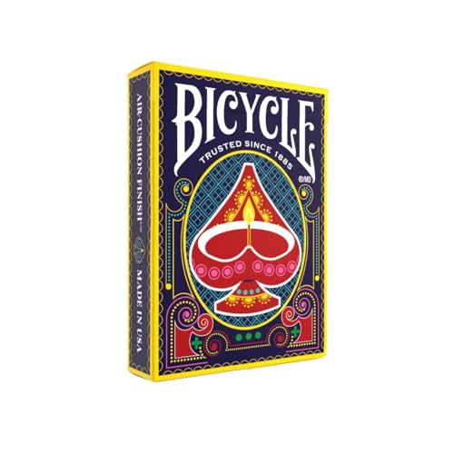 Image of Bicycle Diwali, Collectible Standard 52 Deck of Cards, Poker Size, Gifts, Family & Kids Card Game Night