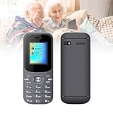 【Téléphone plus grand et plus bruyant】Comparé aux téléphones mobiles normaux, ce téléphone stupide a un clavier plus grand, un écran plus grand et des polices plus grandes. Peut facilement saisir du texte et lire des informations. Dans le même temps, le haut-parleur haute puissance peut rendre le téléphone sonner clairement et fort, ce qui convient très bien aux personnes âgées malentendantes.