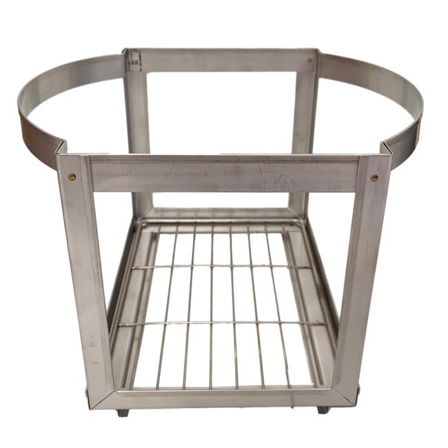 MirOil D905C Basin Oil Filter Frame for Oil Filtration, Compatible with MirOil BD505 & MirOil BD55 Filter Machines, Maintain Quality & Taste of Fried Food, Save Oil, Reduce Oil Contaminant(FRAME ONLY)