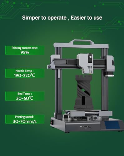 Image of DURAMIC 3D PLA Filament Basic for 3D Printer Neatly Wound Easy Printing | 3D Printing Filament 1.75mm, Dimensional Accuracy + /- 0.02 mm, Fit Most FDM 3D Printers 1KG PLA Smoky Gray
