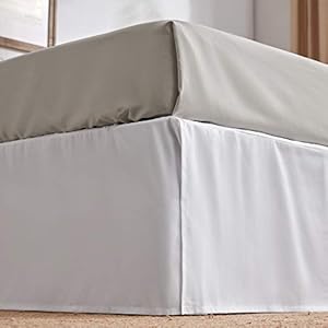 Sleepzonepleatedbedskirtskingsize15inchtailoreddropeasyfitbedskirtantistaticfaderesistantkingwhite Urban Country Home Decor Sleep zone pleated bed skirts king size 15 inch tailored drop easy fit bedskirt anti static fade resistant king white urban country home decor