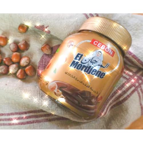 Image of Cebon El Mordjene Chocolate Hazelnut Cream Spread | Creamy, Rich Cocoa | Perfect for Breakfasts & Snacks 700g (Imported)