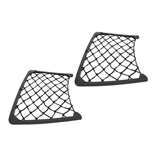 MAGICLULU 2 Pezzi Rete Portaoggetti Auto Elasticizzata per Bagagliaio Organizer Rete per Auto RV e Camper per Riporre Giocattoli e Accessori
