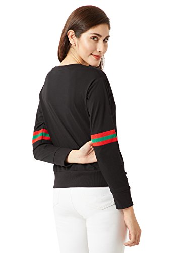Image of Miss Chase Women's Black Boxy Sweatshirt