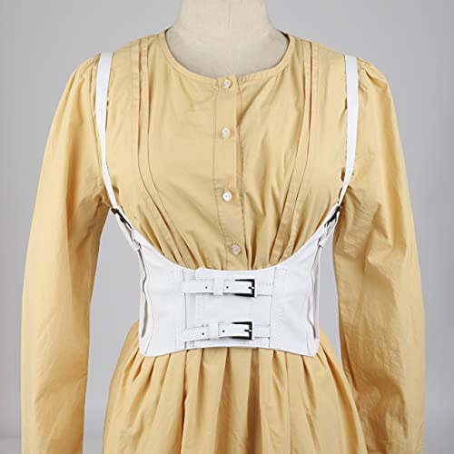 AGEA Women's Fashion Waist Belt Faux Leather Underbust Corset2