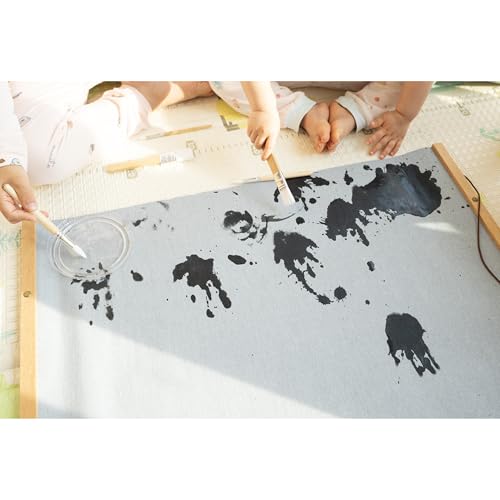 Image of Kids Magic Water Poster Water Doodle Mat Large Magic Drawing Doodling Mat Educational Toys Gifts for Kids Toddlers Boys Girls Mess Free (19.6 x 27.5'')