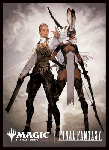 Magic the Gathering - FINAL FANTASY - Funda para tarjeta de jugador con texto en inglés 'FINAL FANTASY Artist', edición sin fronteras: pirata Barblare and Fran, MFS-52