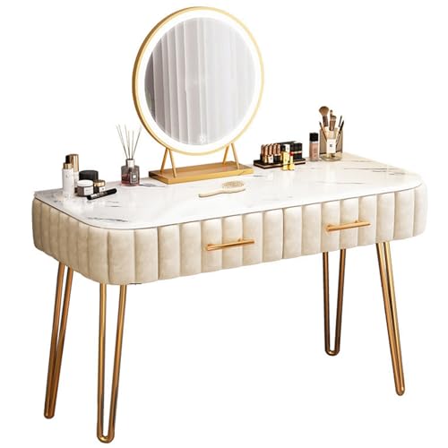 Escritorio de tocador con espejo