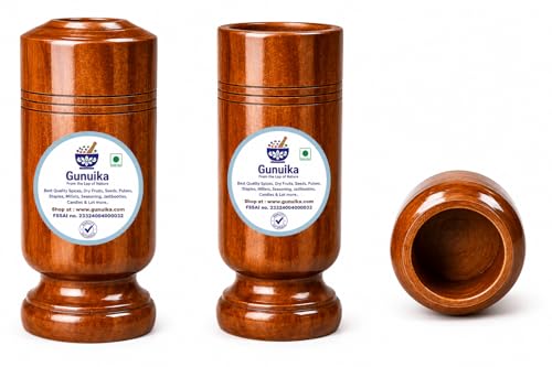 Image of Indian Kino Tree Vijaysar Tumbler | Ayurvedic Wooden Glass for Diabetes Care & Joint Support | Natural Herbal Cup (Large)