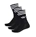 Produktbild adidas Solid Crew Socks Socken 3er Pack (39-42, schwarz/weiß)