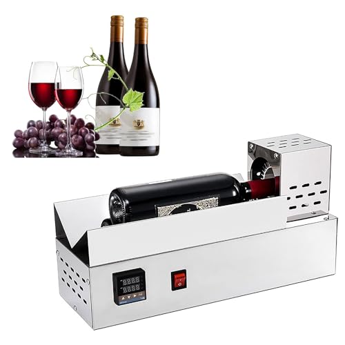 Machine thermorétractable capsule de bouteille de vin évitant les plis - 2