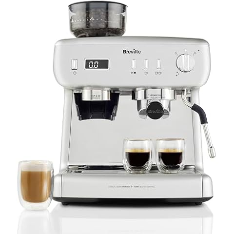 Breville Barista Max+ Espresso Machine with Grinder Cover