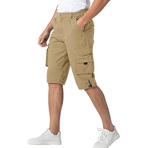 donhobo Mens Quick Dry Cargo Shorts Cover